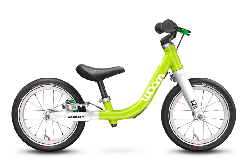 Kids' Bike Woom original 1 lizard lime 12”
