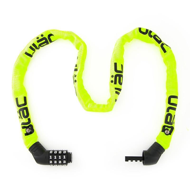Ulac Street Fighter Steel Chain Lock Combo Neon