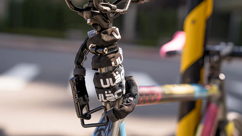 Ulac Valkyrie Carabiner Cable Combo Lock Silver