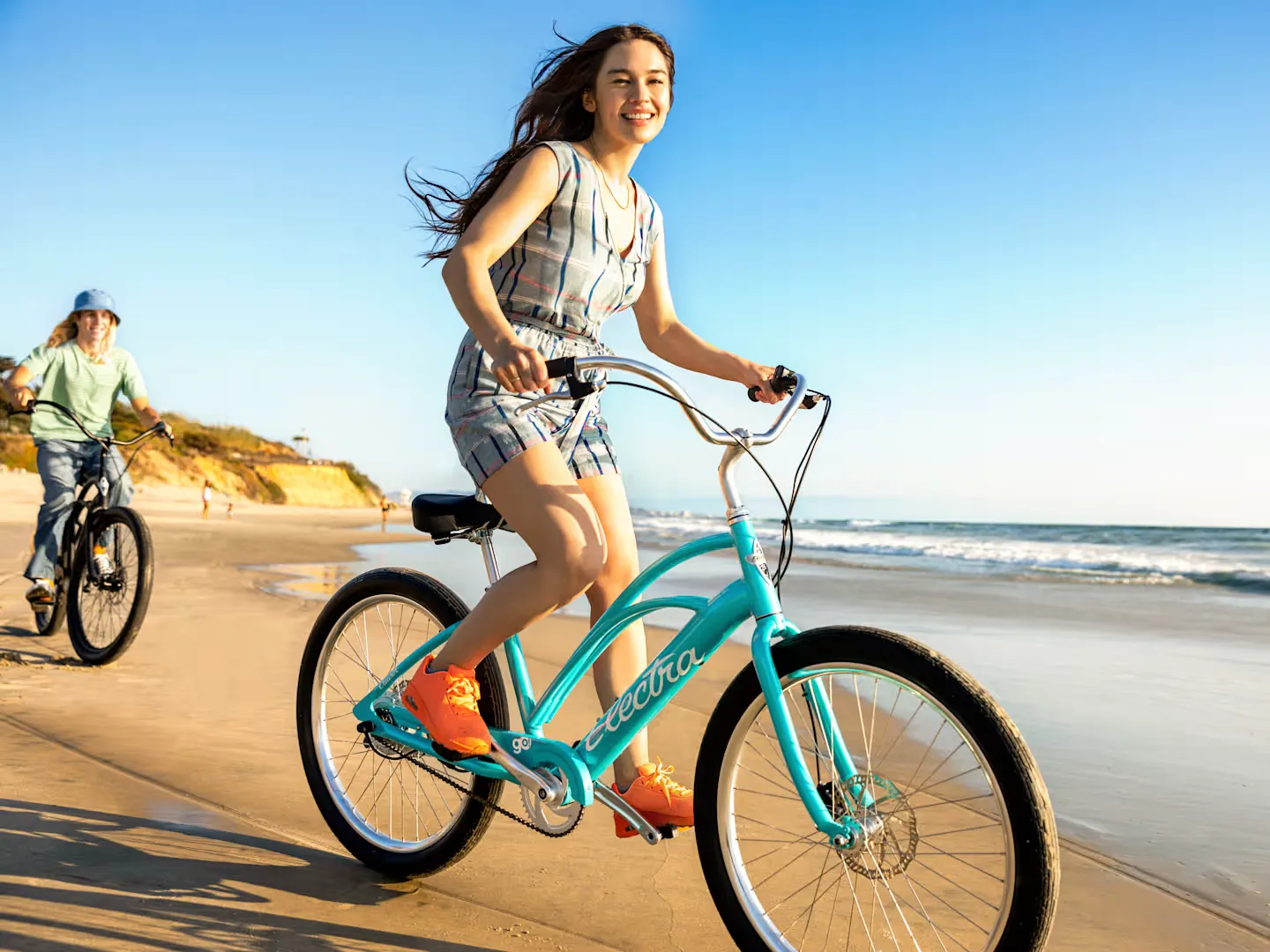Watch E-bike Electra Cruiser GO! Step Thru US Bora Bora Blue