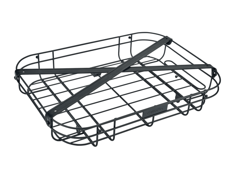 Electra Wired Front Tray Basket Black