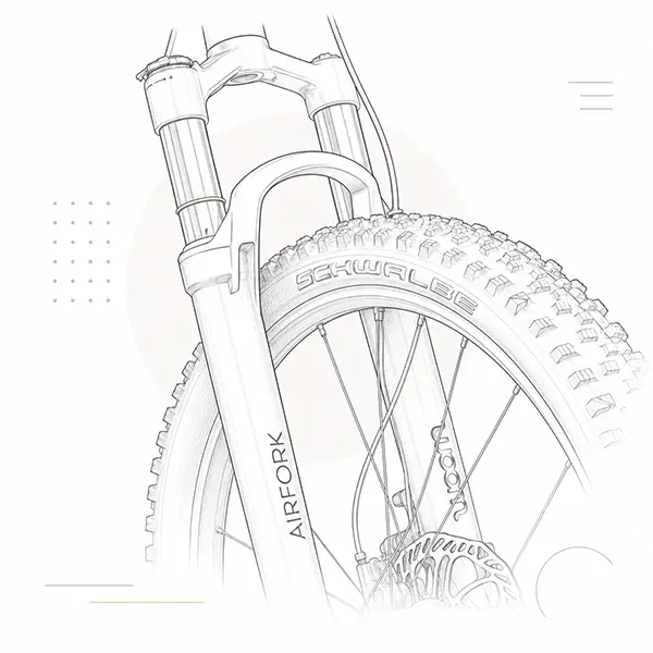 Premium suspension fork
