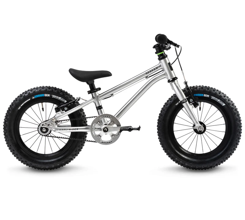 Kids' Bike Early Rider Seeker Brushed Aluminium 14