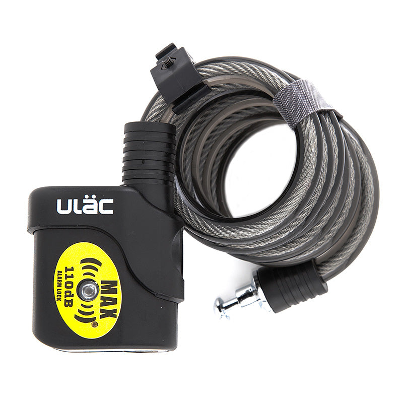 Ulac Bulldog Alarm Cable Lock Black