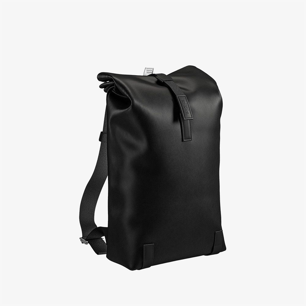 Brooks Pickwick Reflective Leather Backpack Black