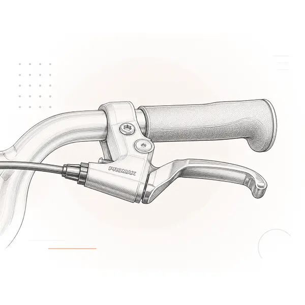 Child-specific hand brakes
