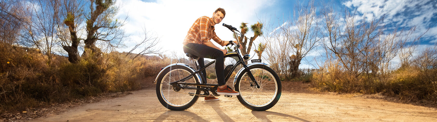 Men's E-bike Electra Ghostrider GO! 5i Step Over