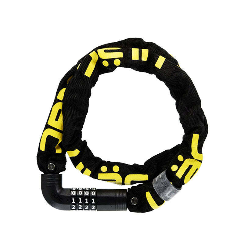 Ulac Steel Kombat Chain Lock Combo Black