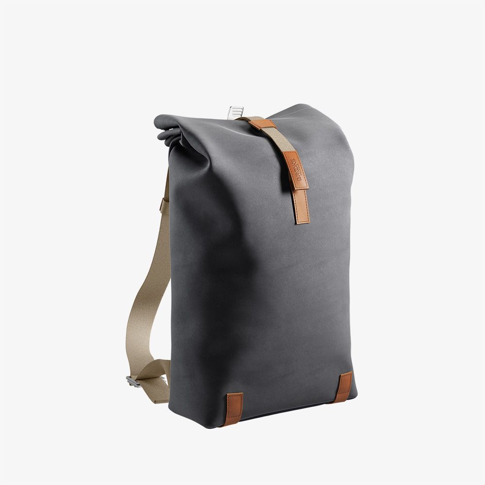 Brooks Pickwick Cotton Backpack Grey