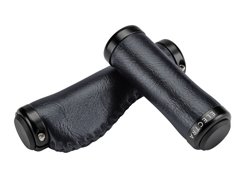 Electra Ergo Classic Grips Faux Leather Short and Long Black