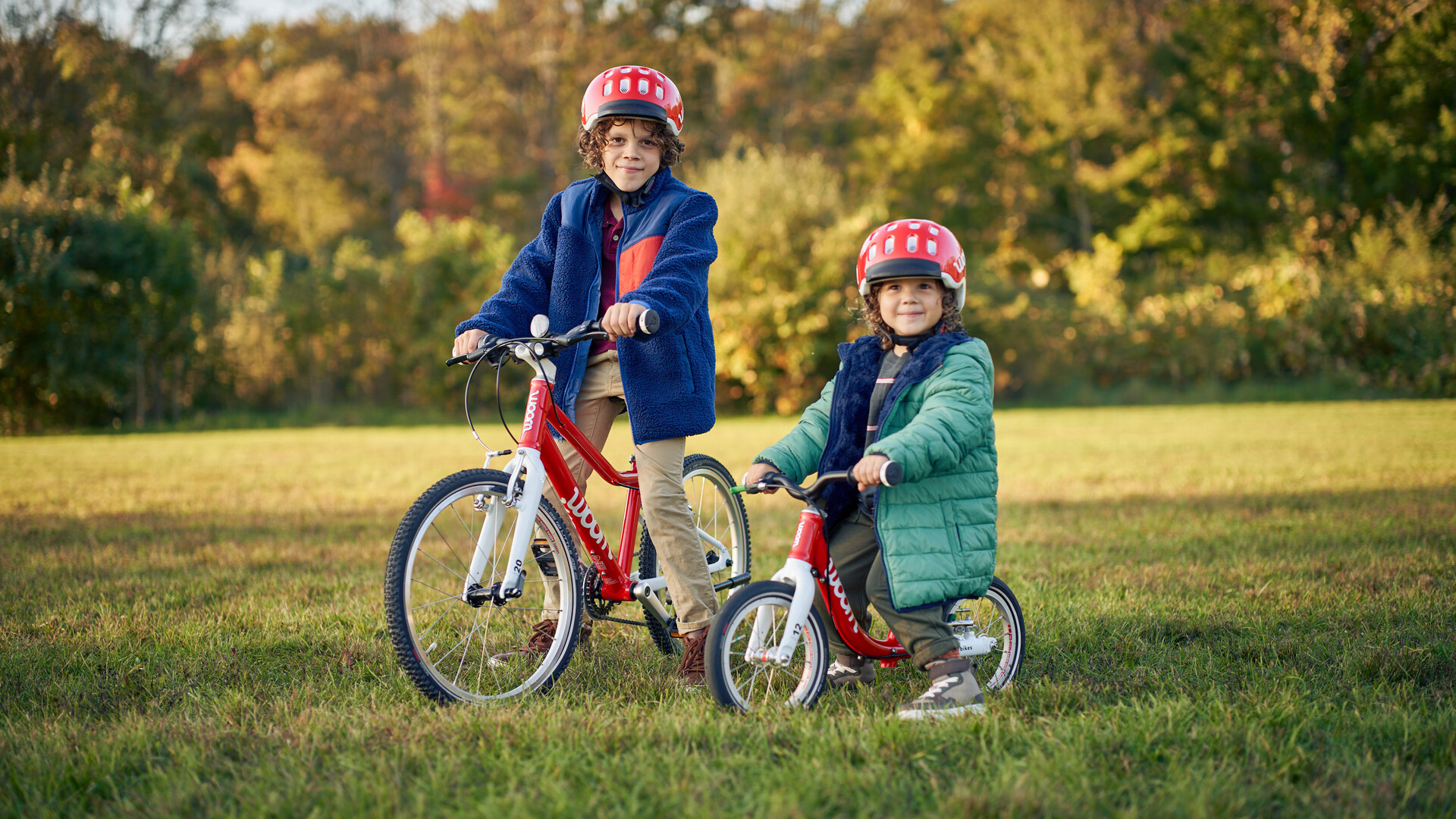 Watch Kids' Bike Woom original 4 red 20”