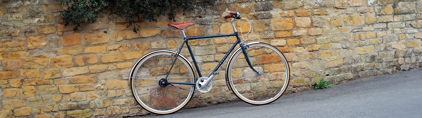 Men's Bike Pashley Countryman Burgundy 20"