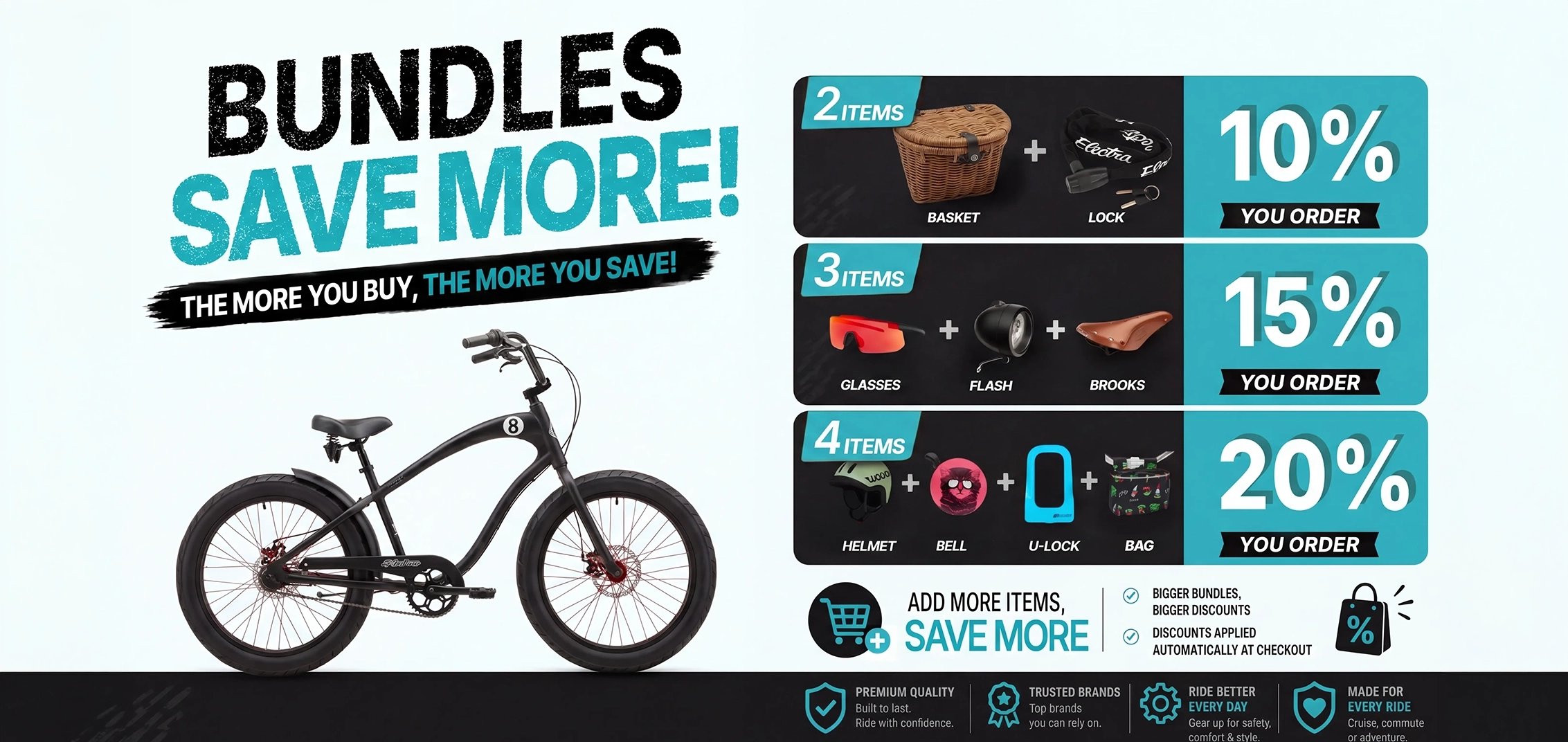 Bundle & Save: More Cycling Gear, Bigger Discount