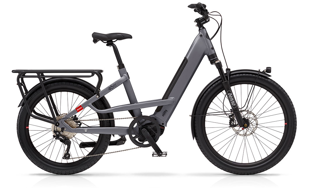 E-bike Benno 46er 10D Performance Speed Easy On 500 Wh Anthracite Grey