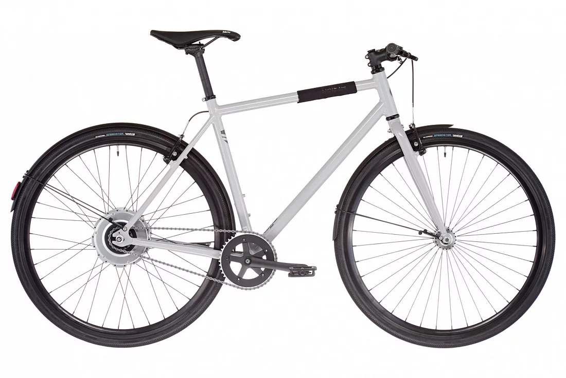E-bike FIXIE Inc. Backspin Zehus "All in One" Grey 46 cm