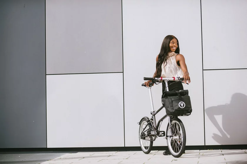 Folding Bike Vello Alfine 8 Anthracite
