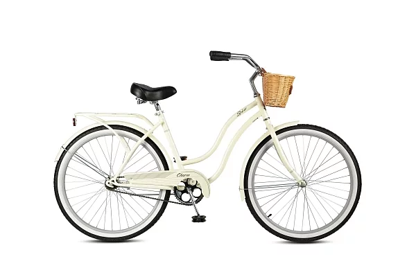 Bike Spinn Charm 1-speed Pearl White
