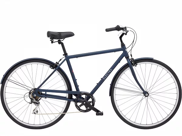 Men's Bike Electra Loft 7D Step Over Matte Indigo (Size L)