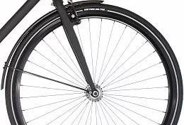 E-bike FIXIE Inc. Backspin Zehus "All in One" Black 46 cm