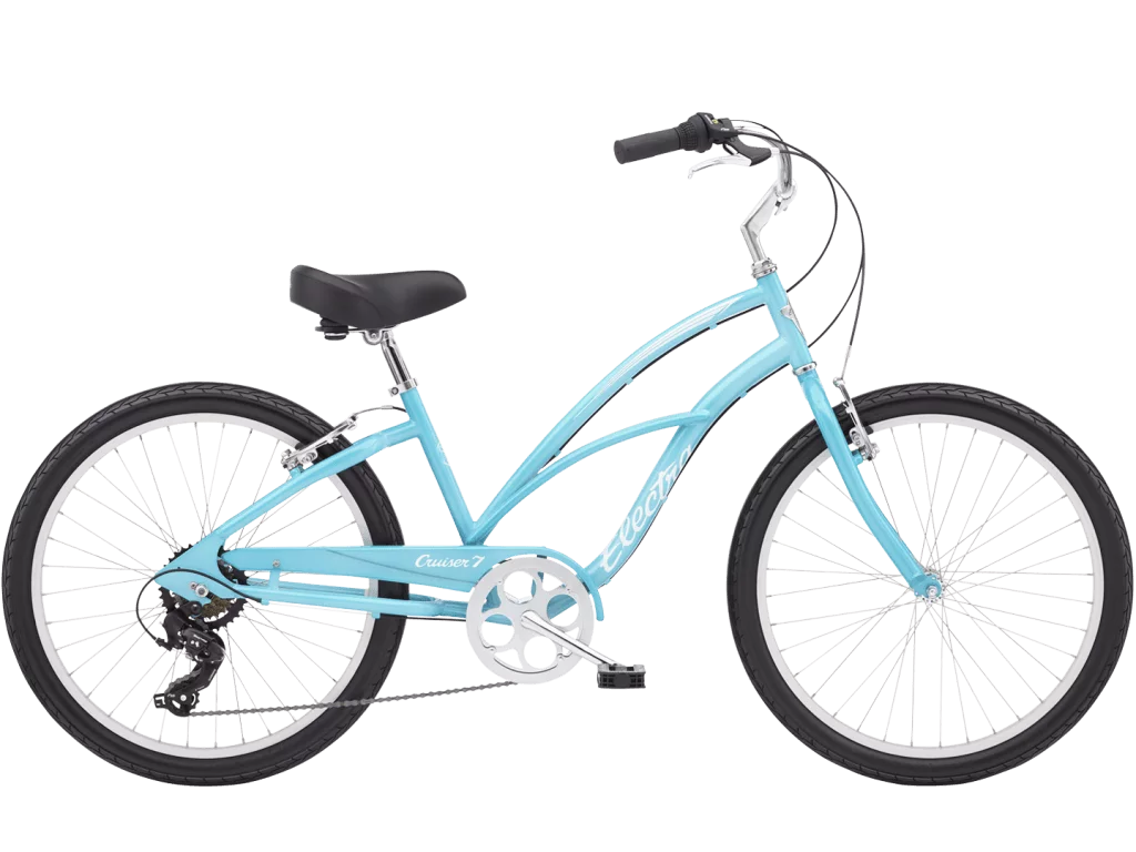 Teenagers' Bike Electra Cruiser 7D Step Thru Blue 24"