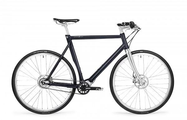 Men's E-bike Schindelhauer Wilhelm Gravel 12-speed Midnight blue