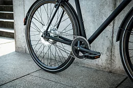E-bike FIXIE Inc. Backspin Zehus "All in One" Black 46 cm