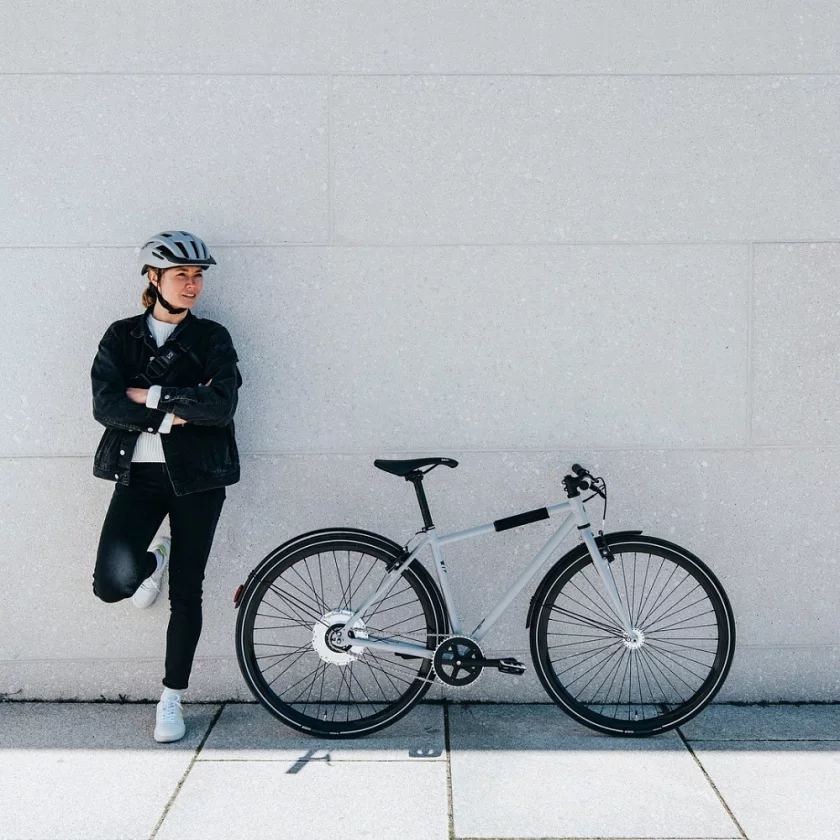 E-bike FIXIE Inc. Backspin Zehus "All in One" Grey 46 cm