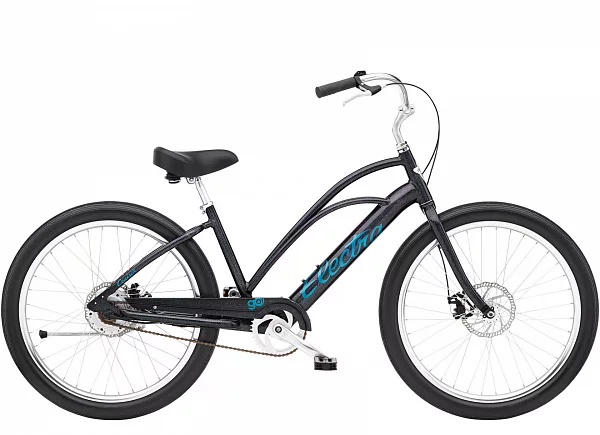E-bike Electra Cruiser GO! Step Thru Galactic Black