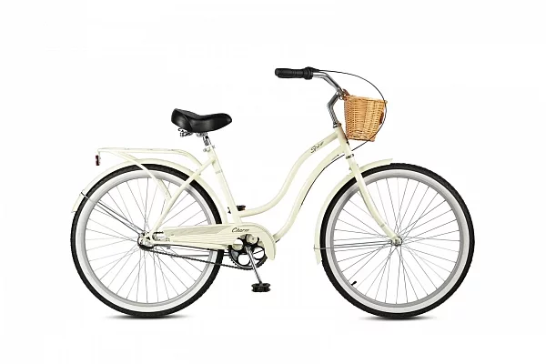 Bike Spinn Charm 3-speed Pearl White