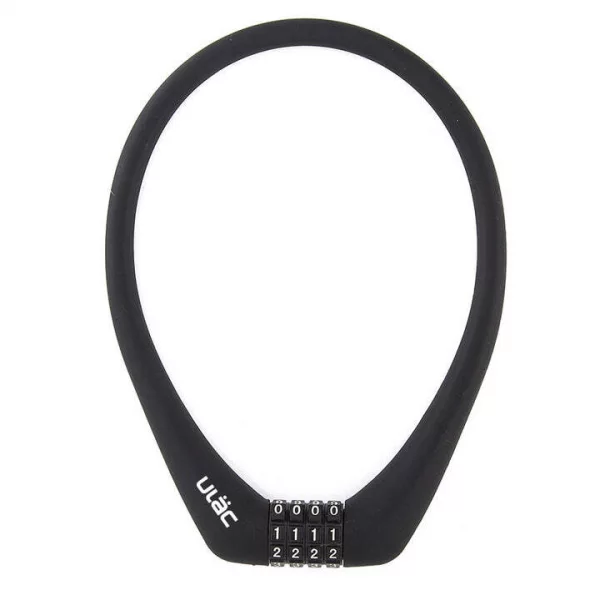 Ulac Prague Si Cable Lock Combo Black
