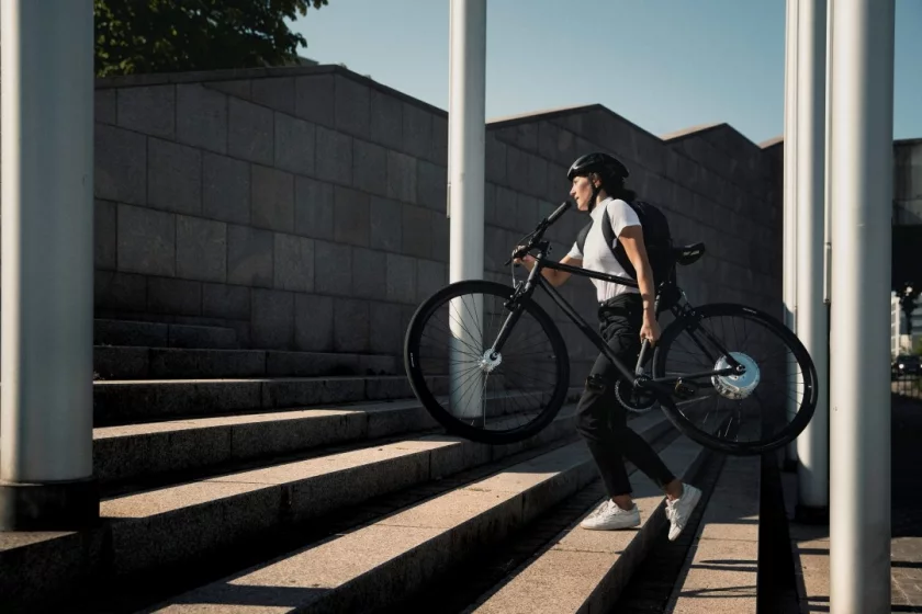E-bike FIXIE Inc. Backspin Zehus "All in One" Grey 46 cm