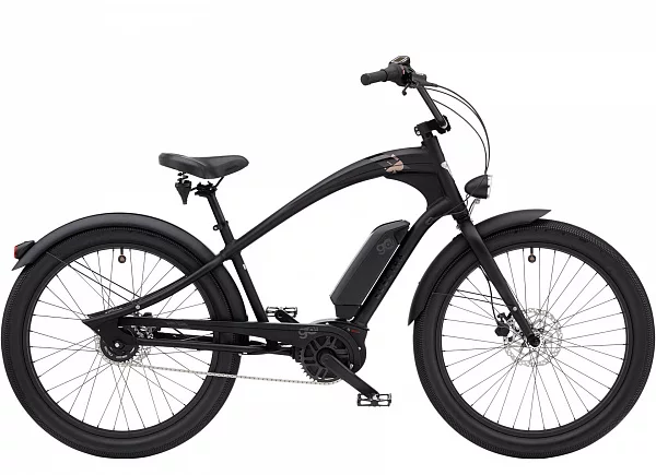 Men's E-bike Electra Ace of Spades GO! 5i Step Over