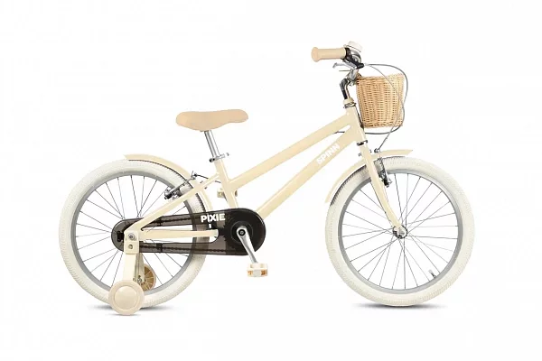 Lightweight Aluminum Kids’ Bike SPINN Pixie 20" Pearl Cream