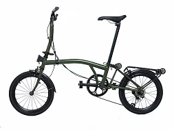 Folding bike BIKE'S SE Olive Green