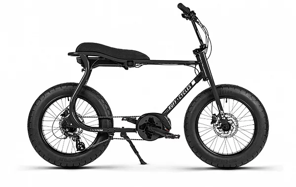 Men's E-bike Ruff Cycles Lil'Buddy Bosch Performance Line CX Sombra Black