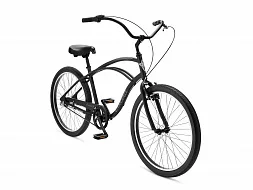 Men's Bike Electra Cruiser 3i Step Over Matte Black