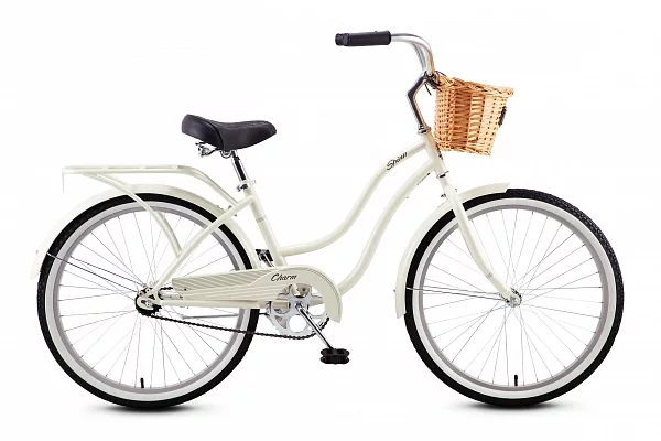 Bike Spinn Charm 24" 1-speed Pearl White