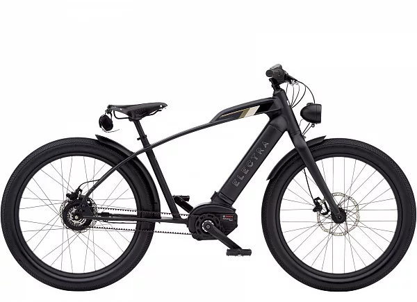 Men's E-bike Electra Cafe Moto GO! Step Over Black Titanium