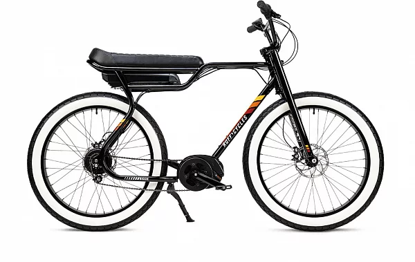 Men's E-bike Ruff Cycles Biggie Bosch Performance Line CX Midnight Black